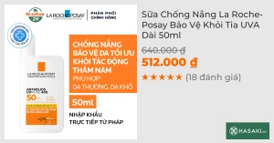 Sữa Chống Nắng La Roche-Posay Bảo Vệ Khỏi Tia UVA Dài 50ml