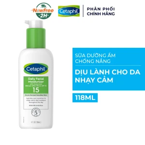 Sữa Dưỡng Ẩm Cetaphil Chống Nắng Cho Da Nhạy Cảm 118ml