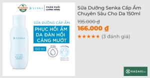 Sữa Dưỡng Senka Cấp Ẩm Chuyên Sâu Cho Da 150ml