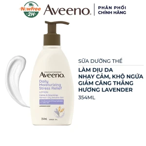 Sữa Dưỡng Thể Aveeno Giảm Căng Thẳng Hương Lavender 354ml