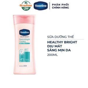 Sữa Dưỡng Thể Vaseline Dịu Mát Sáng Da 200ml