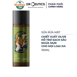 Sữa Rửa Mặt DrCeutics Hỗ Trợ Sạch Sâu Cho Mọi Loại Da 150ml (Màu Ngẫu Nhiên)