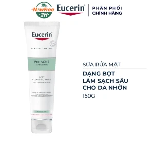 Sữa Rửa Mặt Eucerin Dạng Bọt Sạch Sâu Cho Da Nhờn 150g