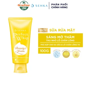 Sữa Rửa Mặt Senka Dưỡng Sáng Mờ Thâm 100g