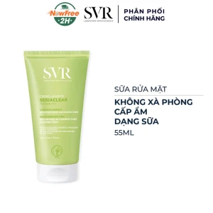 Sữa Rửa Mặt SVR Dạng Sữa Cấp Ẩm, Không Chứa Xà Phòng 55ml