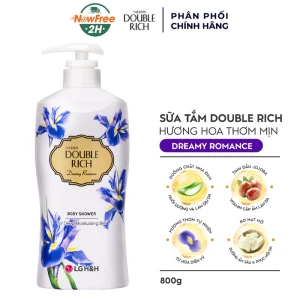 Sữa Tắm Double Rich Dreamy Romance Hương Hoa Iris 800g