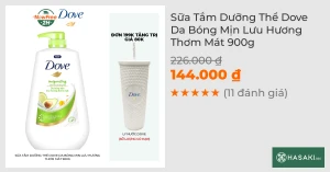 Sữa Tắm Dưỡng Thể Dove Tươi Mát, Da Sảng Khoái 900g