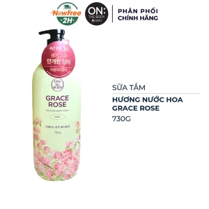 Sữa Tắm On: The Body Hương Nước Hoa Grace Rose 730g