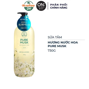 Sữa Tắm On: The Body Hương Nước Hoa Pure Musk 730g