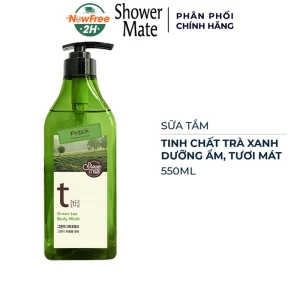 Sữa Tắm Shower Mate Tinh Chất Trà Xanh 550ml