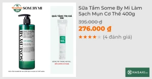 Sữa Tắm Some By Mi Làm Sạch Mụn Cơ Thể 400g