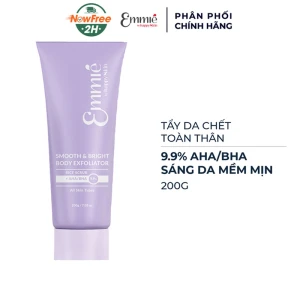 Tẩy Da Chết Toàn Thân Emmié Sáng Da Mềm Mịn 200g