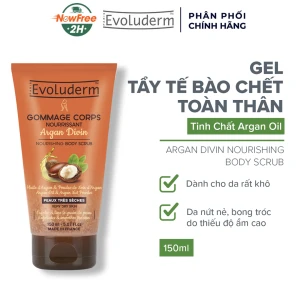 Tẩy Da Chết Toàn Thân Evoluderm Argan Cho Da Rất Khô 150ml