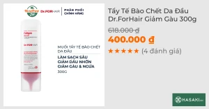 Tẩy Tế Bào Chết Da Đầu Dr.ForHair Giảm Gàu 300g