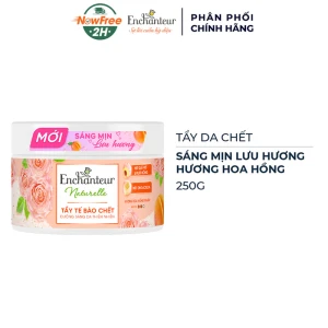 Tẩy Tế Bào Chết Toàn Thân Enchanteur Hương Hoa Hồng Pháp 250g