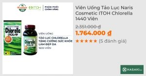 Thực Phẩm Bảo Vệ Sức Khỏe Chlorella