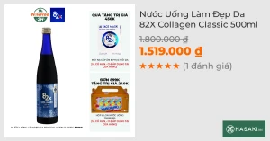Thực Phẩm Bảo Vệ Sức Khỏe Collagen 82X 120000 Classic