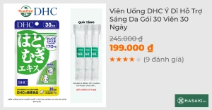 Thực Phẩm Bảo Vệ Sức Khỏe DHC Adlay Extract