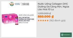 Thực Phẩm Bảo Vệ Sức Khỏe DHC Collagen Beauty 7000 Plus