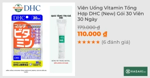 Thực Phẩm Bảo Vệ Sức Khỏe DHC Multi Vitamins (New)