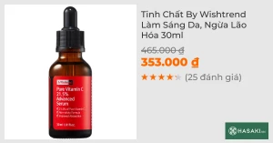 Tinh Chất By Wishtrend Làm Sáng Da, Ngừa Lão Hóa 30ml