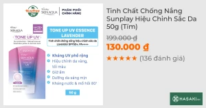Tinh Chất Chống Nắng Sunplay Hiệu Chỉnh Sắc Da 50g (Tím)