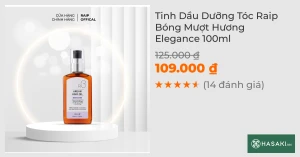 Tinh Dầu Dưỡng Tóc Raip Bóng Mượt Hương Elegance 100ml