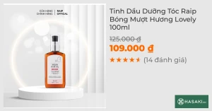 Tinh Dầu Dưỡng Tóc Raip Bóng Mượt Hương Lovely 100ml