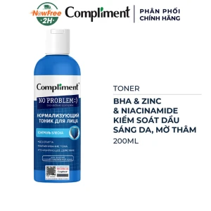 Toner Compliment BHA Kiềm Dầu Sáng Da 200ml