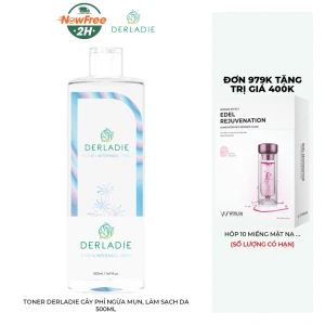 Toner Derladie Cây Phỉ Ngừa Mụn, Làm Sạch Da 500ml