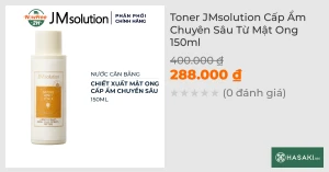 Toner JMsolution Cấp Ẩm Chuyên Sâu Từ Mật Ong 150ml