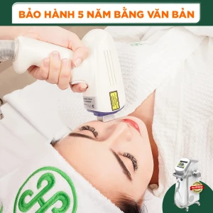 Triệt Lông Râu Cằm Nữ Diode Laser (8 Buổi) (Bảo Hành 5 Năm)