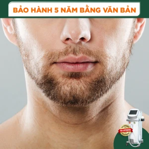 Triệt Lông Toàn Mặt Nam Diode Laser (10 Buổi) (Bảo Hành 5 Năm)