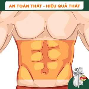 Triệt Lông Vùng Bụng Nam Diode Laser (10 Buổi) (Bảo Hành 5 Năm)