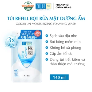 Túi Refill Bọt Rửa Mặt Hada Labo Dưỡng Ẩm Da 140ml