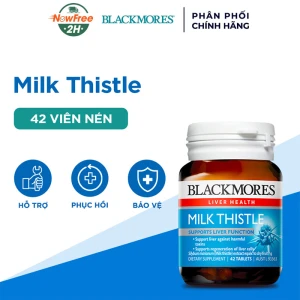 Viên Uống Blackmores Milk Thistle Bổ Gan 42 Viên