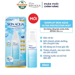Xịt Chống Nắng Sunplay Bảo Vệ Đa Chiều SPF50 PA 60ml