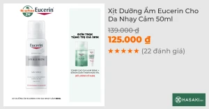 Xịt Dưỡng Ẩm Eucerin Cho Da Nhạy Cảm 50ml