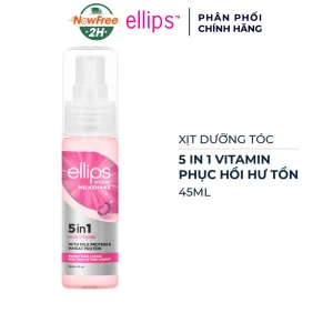 Xịt Dưỡng Tóc Ellips Vitamin Phục Hồi Hư Tổn 45ml