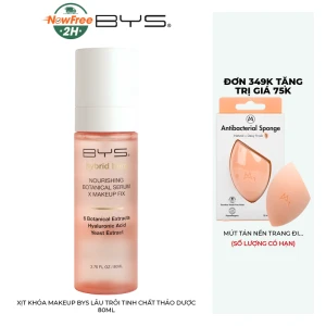 Xịt Khóa Makeup BYS Lâu Trôi Tinh Chất Thảo Dược 80ml