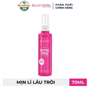 Xịt Khoá Makeup Silkygirl Giữ Lớp Nền Mịn Lì Lâu Trôi 70ml