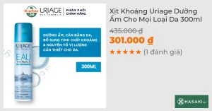 Xịt Khoáng Uriage Dưỡng Ẩm Cho Mọi Loại Da 300ml