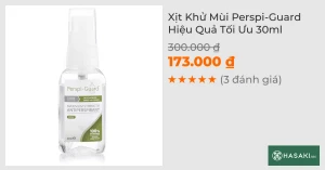 Xịt Khử Mùi Perspi-Guard Hiệu Quả Tối Ưu 30ml