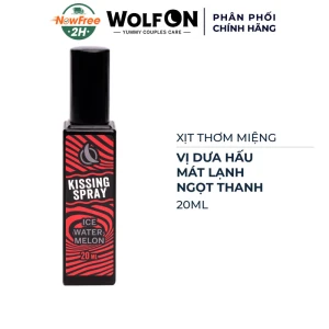 Xịt Thơm Miệng Wolf On Vị Dưa Hấu Mát Lạnh Ngọt Thanh 20ml