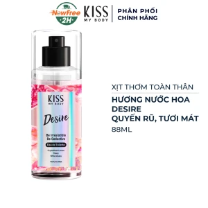 Xịt Thơm Toàn Thân Kiss My Body Desire 88ml