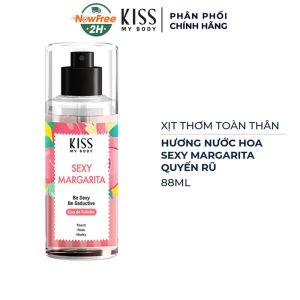 Xịt Thơm Toàn Thân Kiss My Body Sexy Margarita 88ml