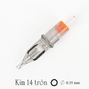 Kim Đạn 14 Tròn Tô EZ - Bóng (RS-1) - DỤNG CỤ XĂM CHUYÊN NGHIỆP - TATUSHOP