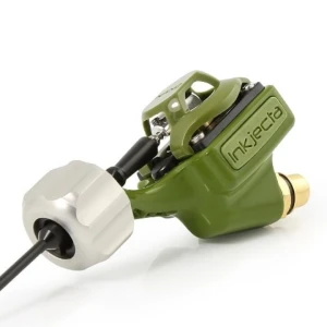 Máy Xăm Inkjecta – FLITE NANO TITAN – Olive Green - DỤNG CỤ XĂM CHUYÊN NGHIỆP