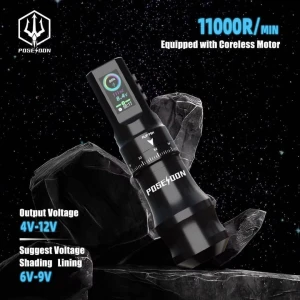 Máy Xăm Không Dây Chỉnh Stroke POSEIDON YOLO