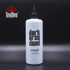 Mực Xăm Dark Grey Sumi - INTENZE - DỤNG CỤ XĂM CHUYÊN NGHIỆP